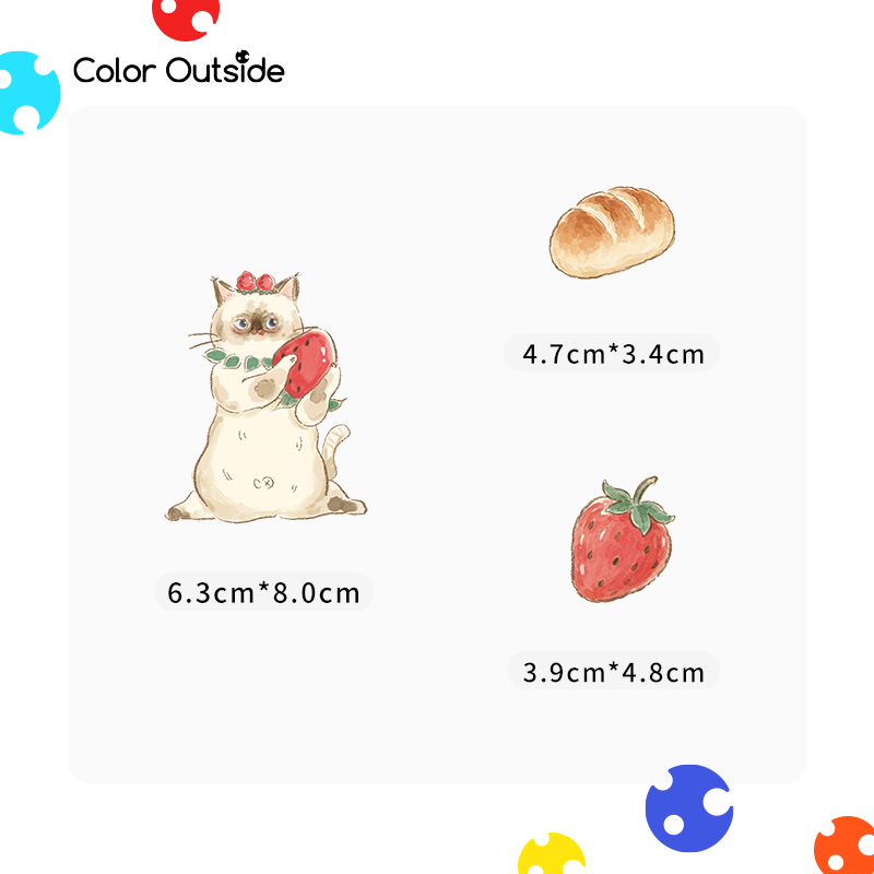 Color Outside-Bread & Berry