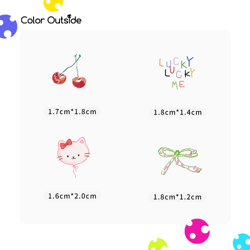 Color Outside-Object Diary & Wish Signal