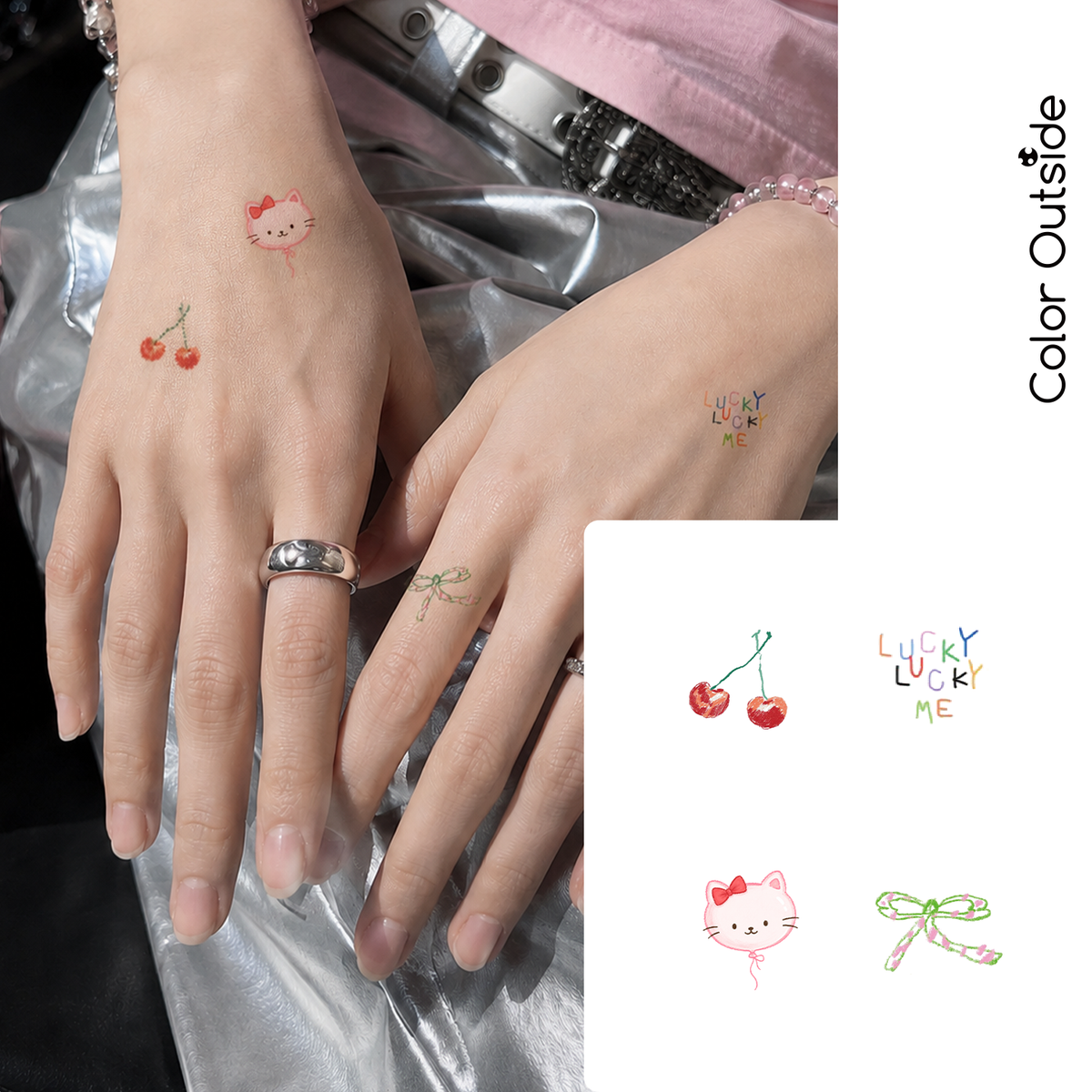 Color Outside-Object Diary & Wish Signal