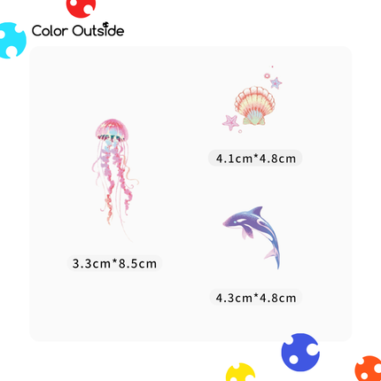 Color Outside-Tidal Trace