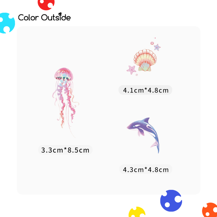 Color Outside-Tidal Trace