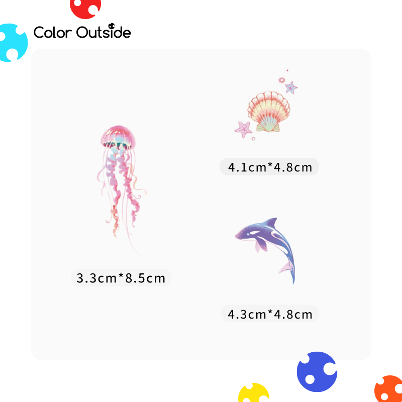 Color Outside-Tidal Trace