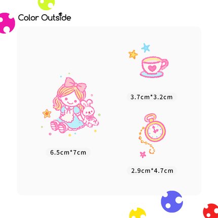 Color Outside-Pink Childhood